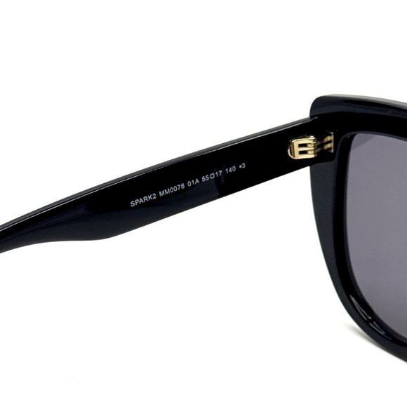NEW!!! MAXMARA Sunglasses Spark2 MM0076 01A Authentic - Picture 8 of 12